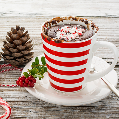 Keto Chocolate Cake in a Mug.