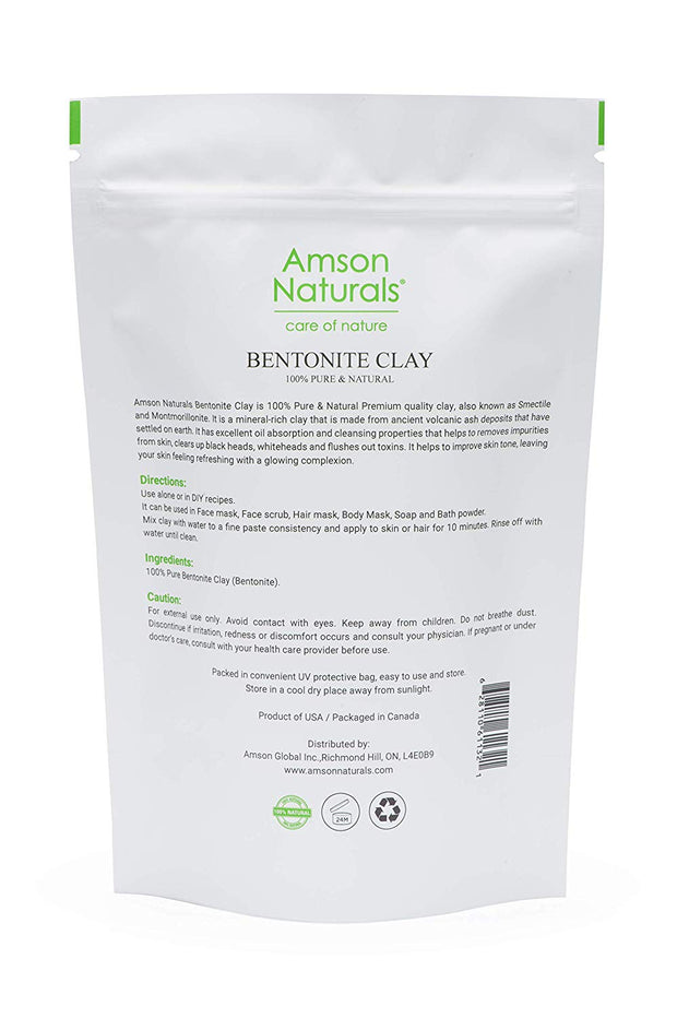 Bentonite Clay 16oz - Amson Naturals