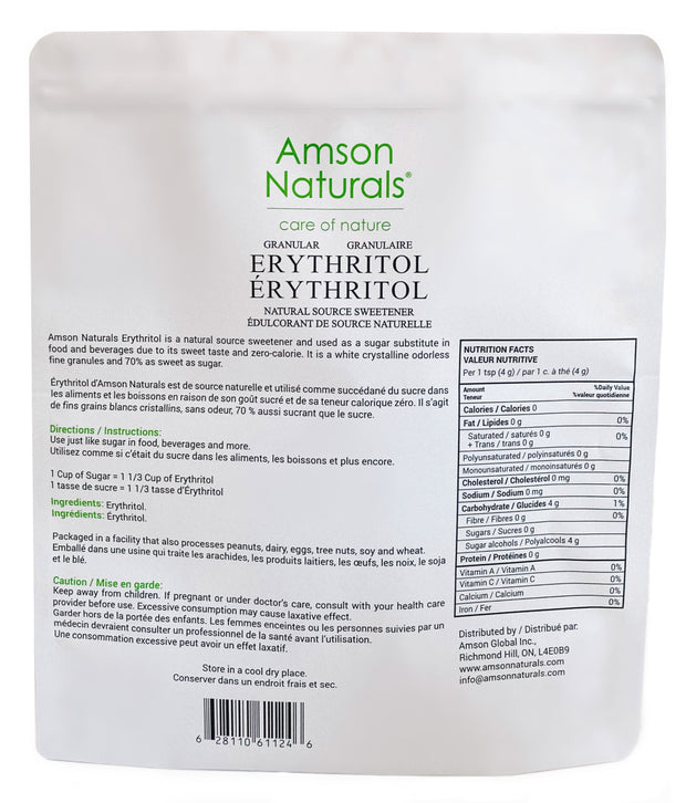 Erythritol Sweetener Granular