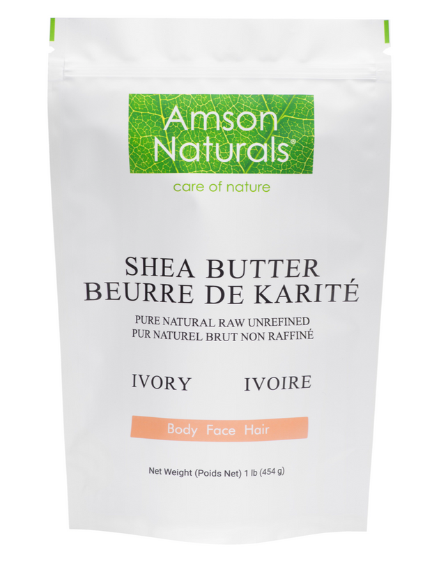 Shea Butter 1 lb / 454 g-100% Natural Raw Unrefined Ivory-Use Alone or in  DIY Recipes, Body Butters, Lotions, Soap, Lip Balms, beurre de karité by